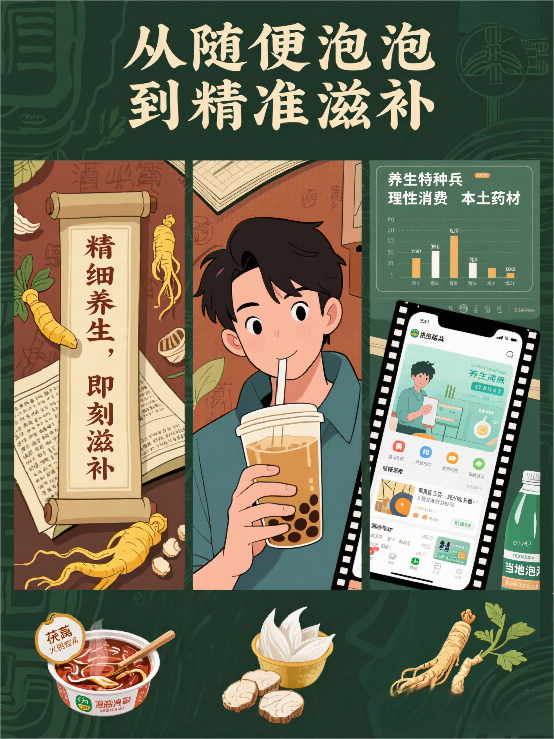 养生到“中医真香” ——郴州青年的养生图鉴PG电子游戏麻将胡了郴江潮工作室丨从朋